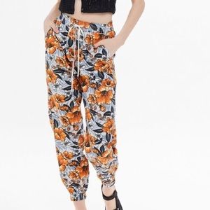 Urban Outfitters Hawaiian Floral Jogger Pants